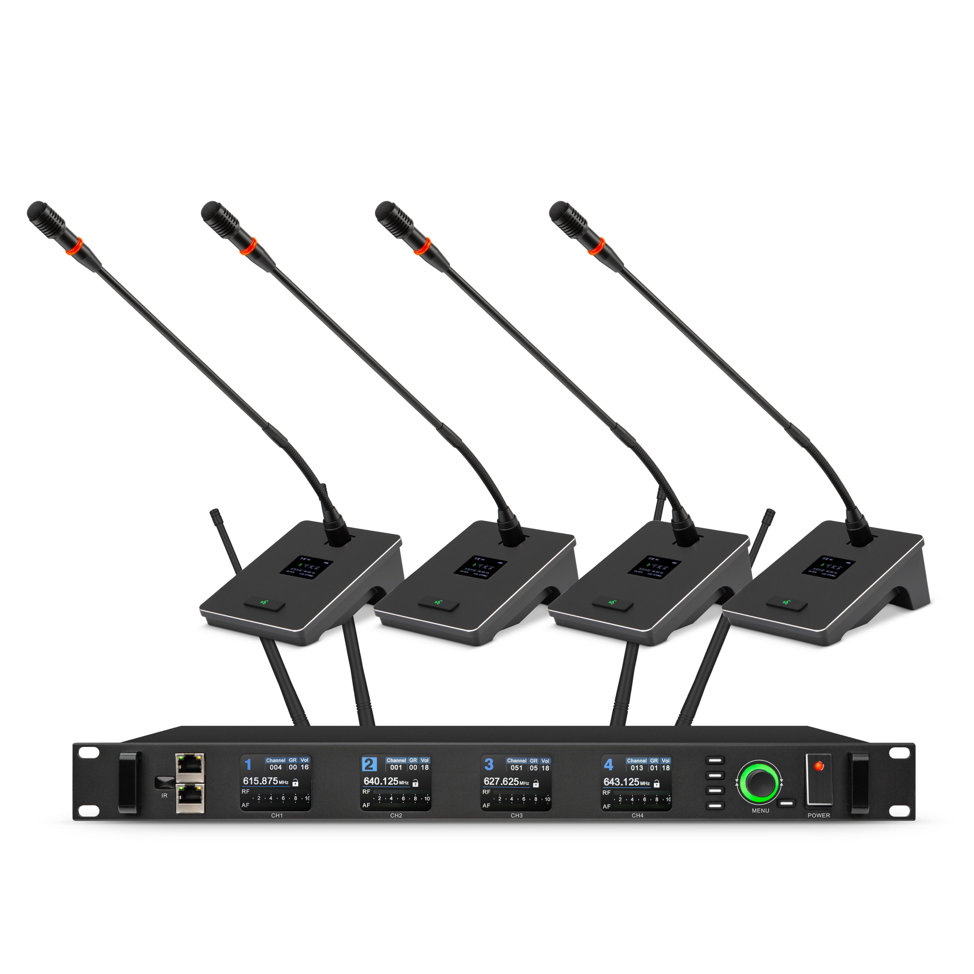 一拖四无线话筒